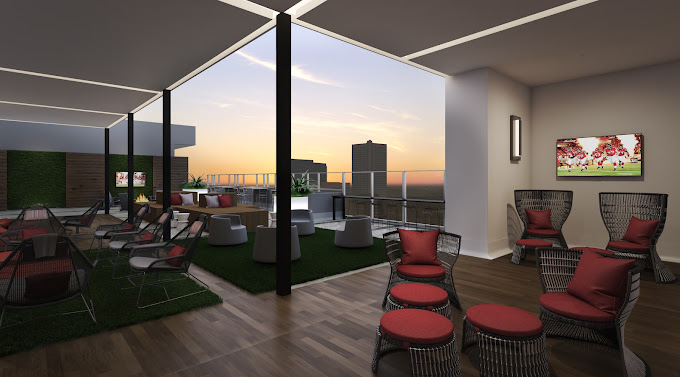 Midnight Oasis – A short term furnished 2BR in DTN ATL – Rooftop Pool & Gym 6