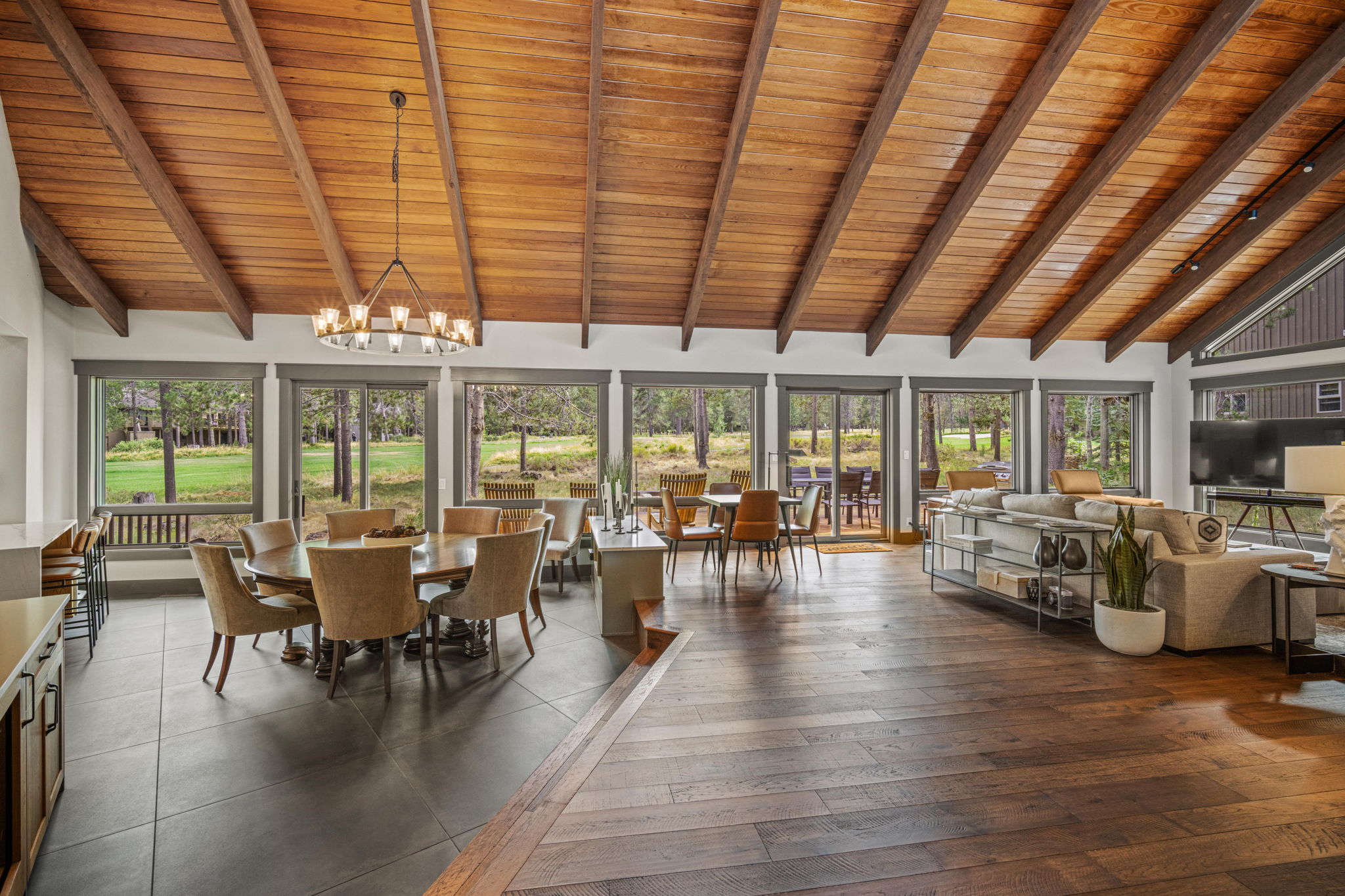 Dining and Living Rooms