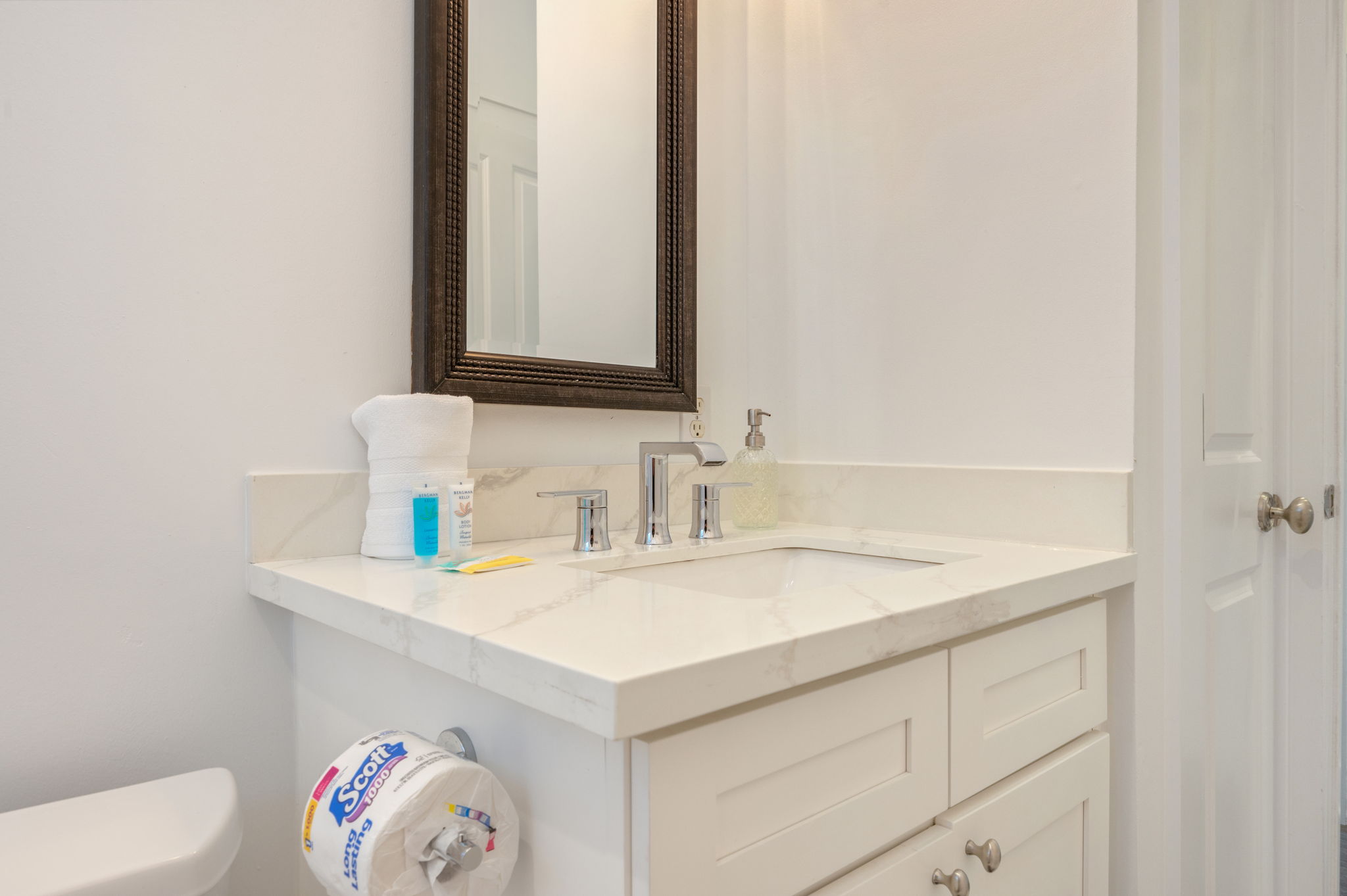 Updated bathrooms