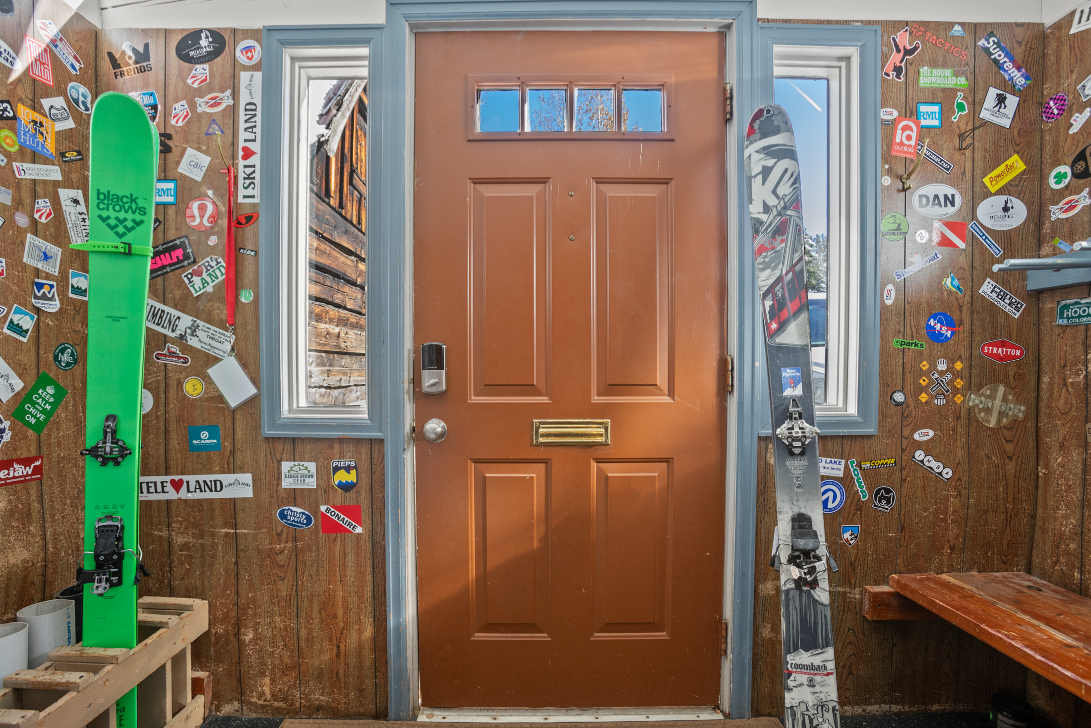 Ground Level Entrance w/ Ski Storage