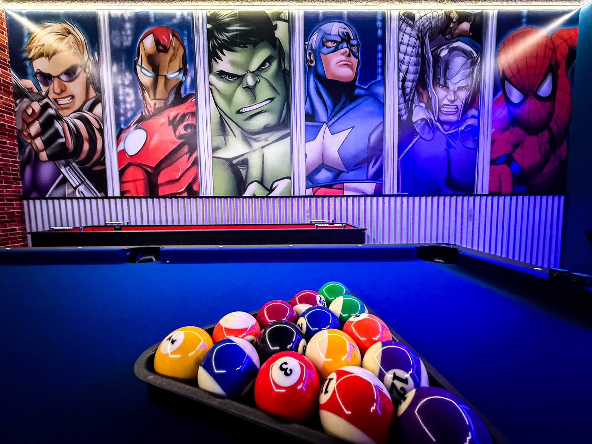 No need to overplan you rest days when you have your own private game room. 