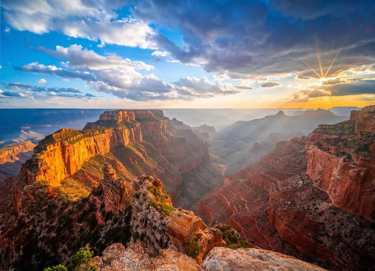 45 min from the South Rim Grand Canyon