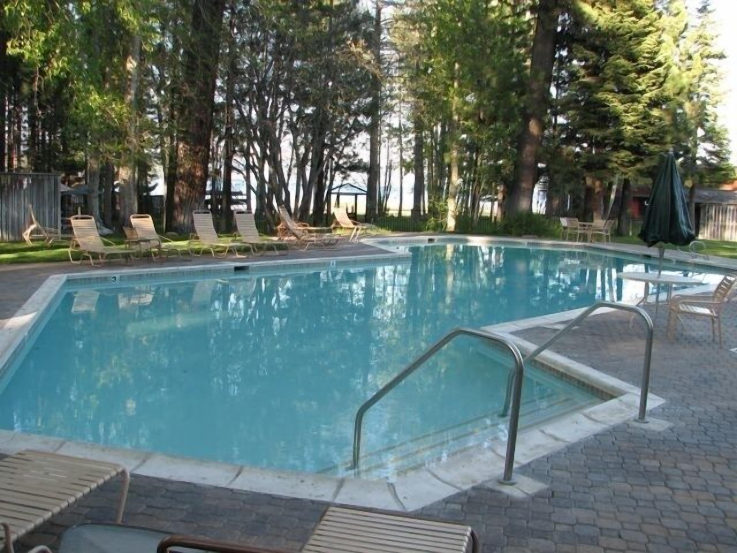 Pool exclusively for the summertime use of Tavern Shores guests
