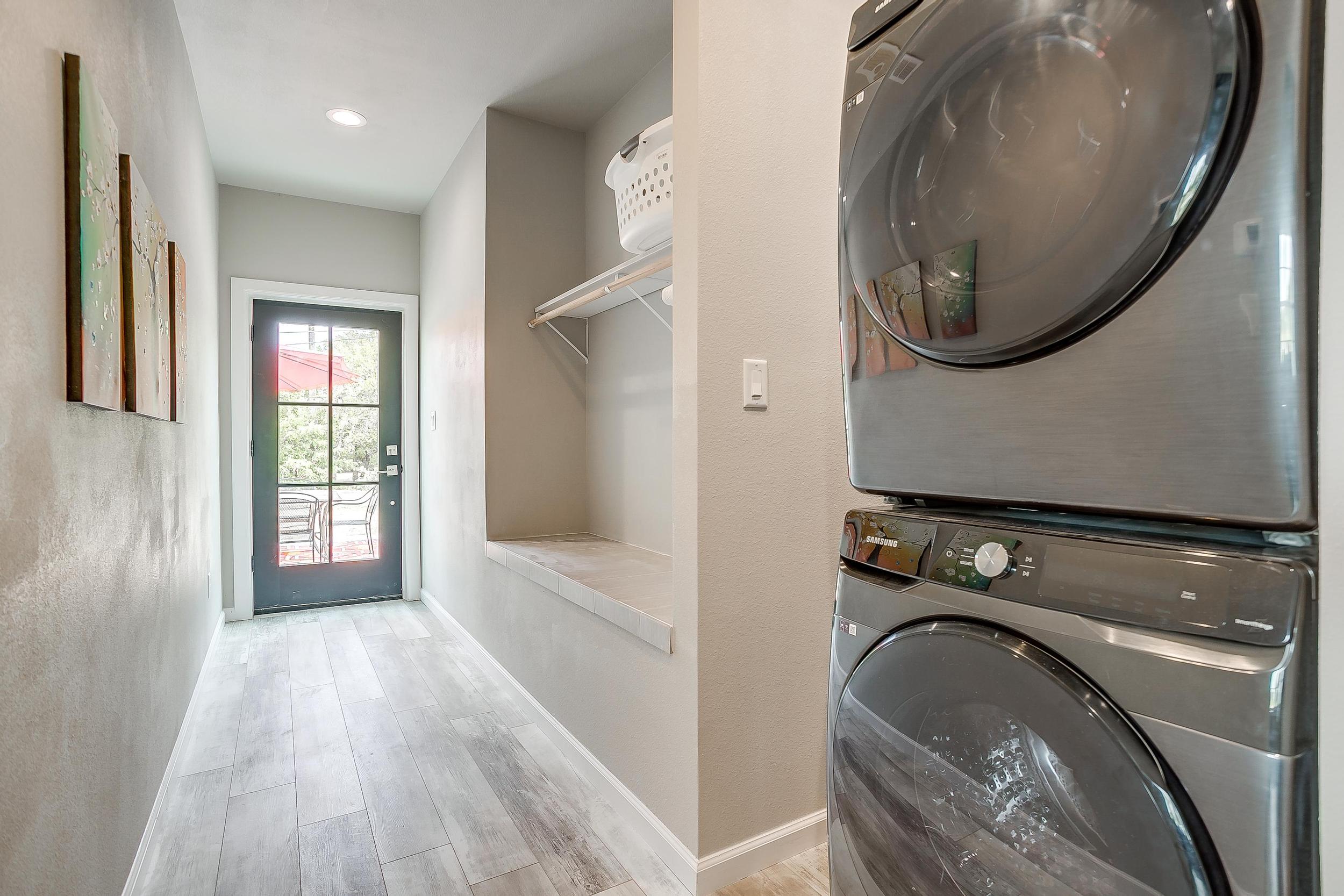 Laundry facility on site