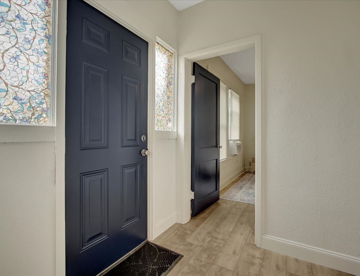 hall to bedroom/side door