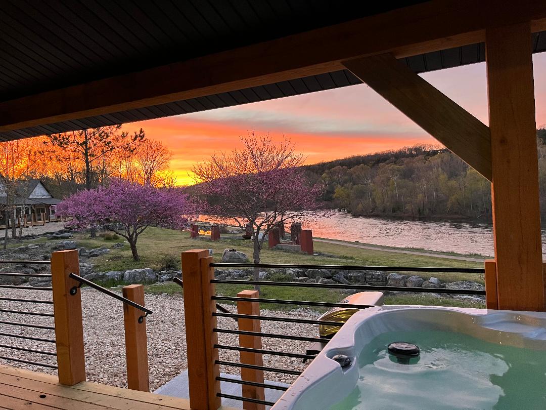 Hot tub View!