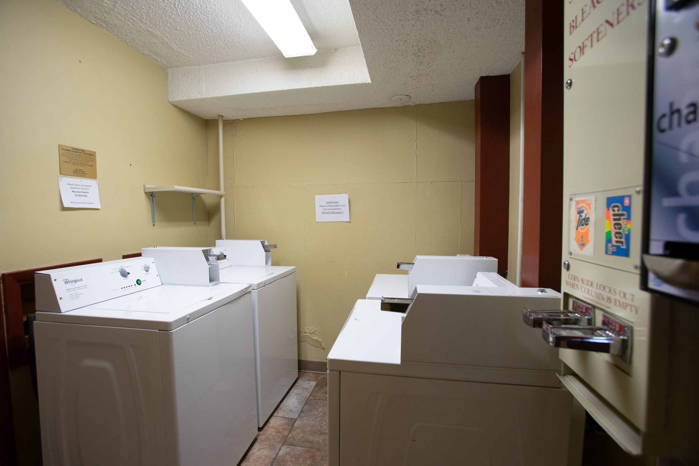 Washer and Dryer Room