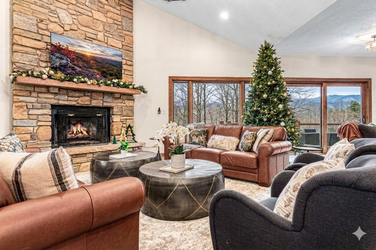 What a lovely place to celebrate the holidays with friends and family. Making memories together in a special location - simply perfect. 
