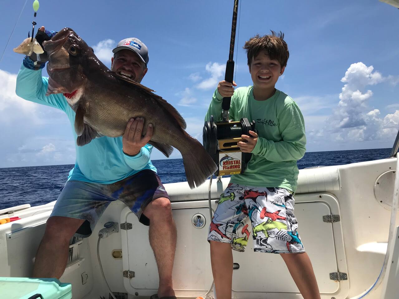 Great  offshore fishing!