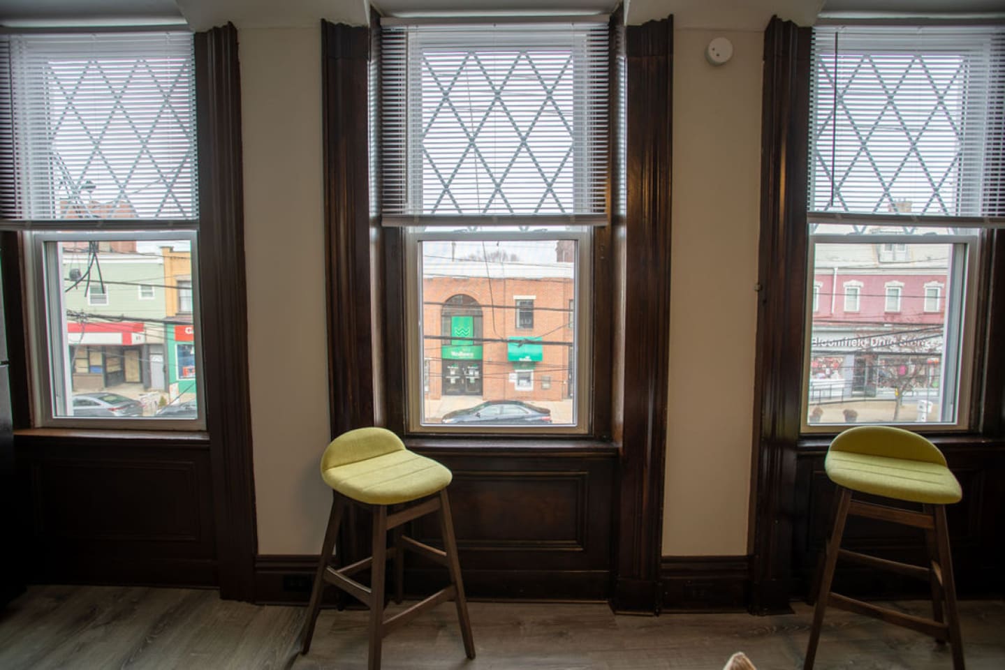 Bright and airy space with large windows that flood the room with natural light and offer stunning views of the surroundings.