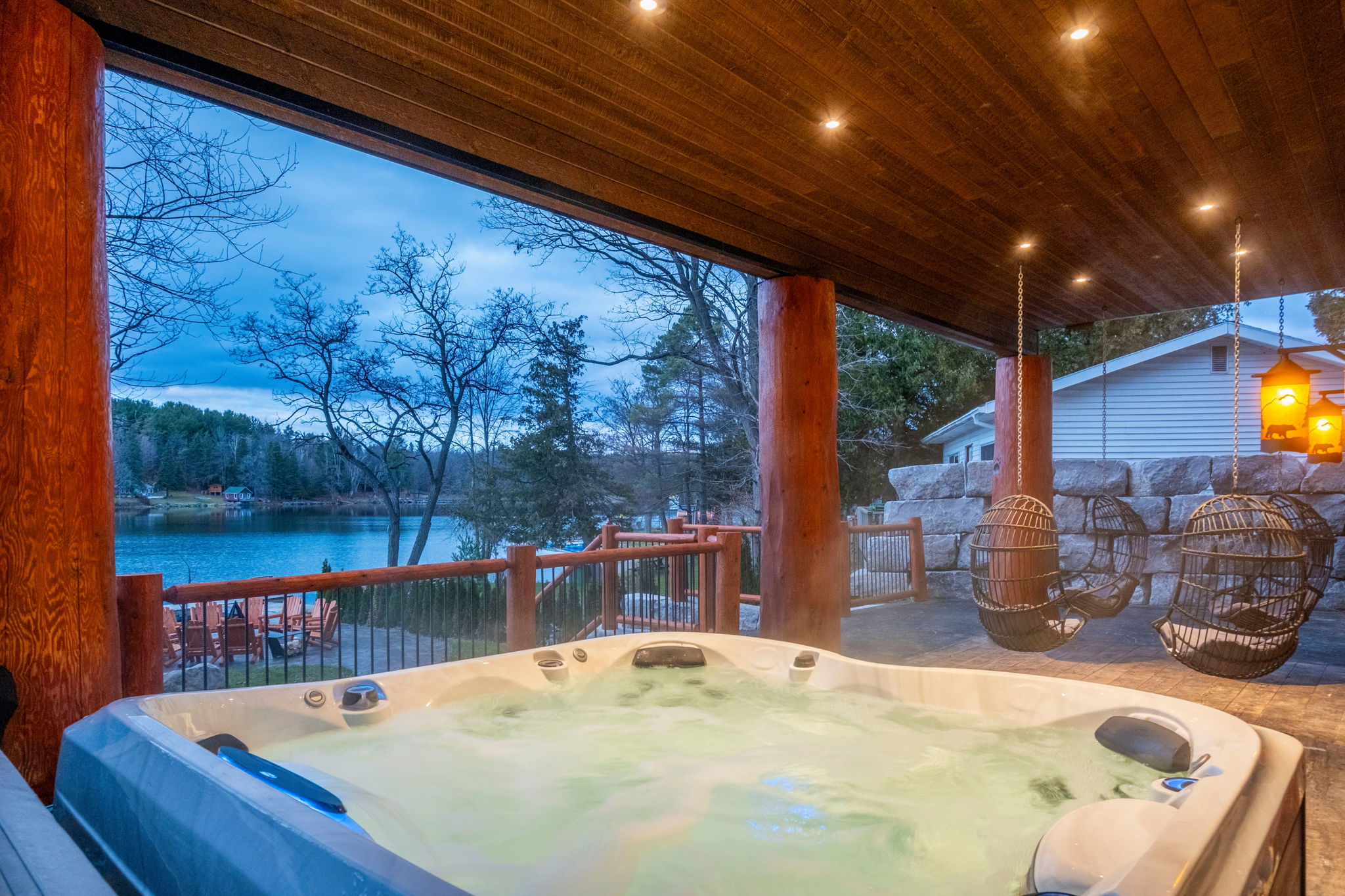 Private sauna at Paradise Escape