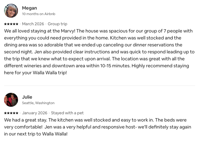 Guest Favorite! 5-star reviews!