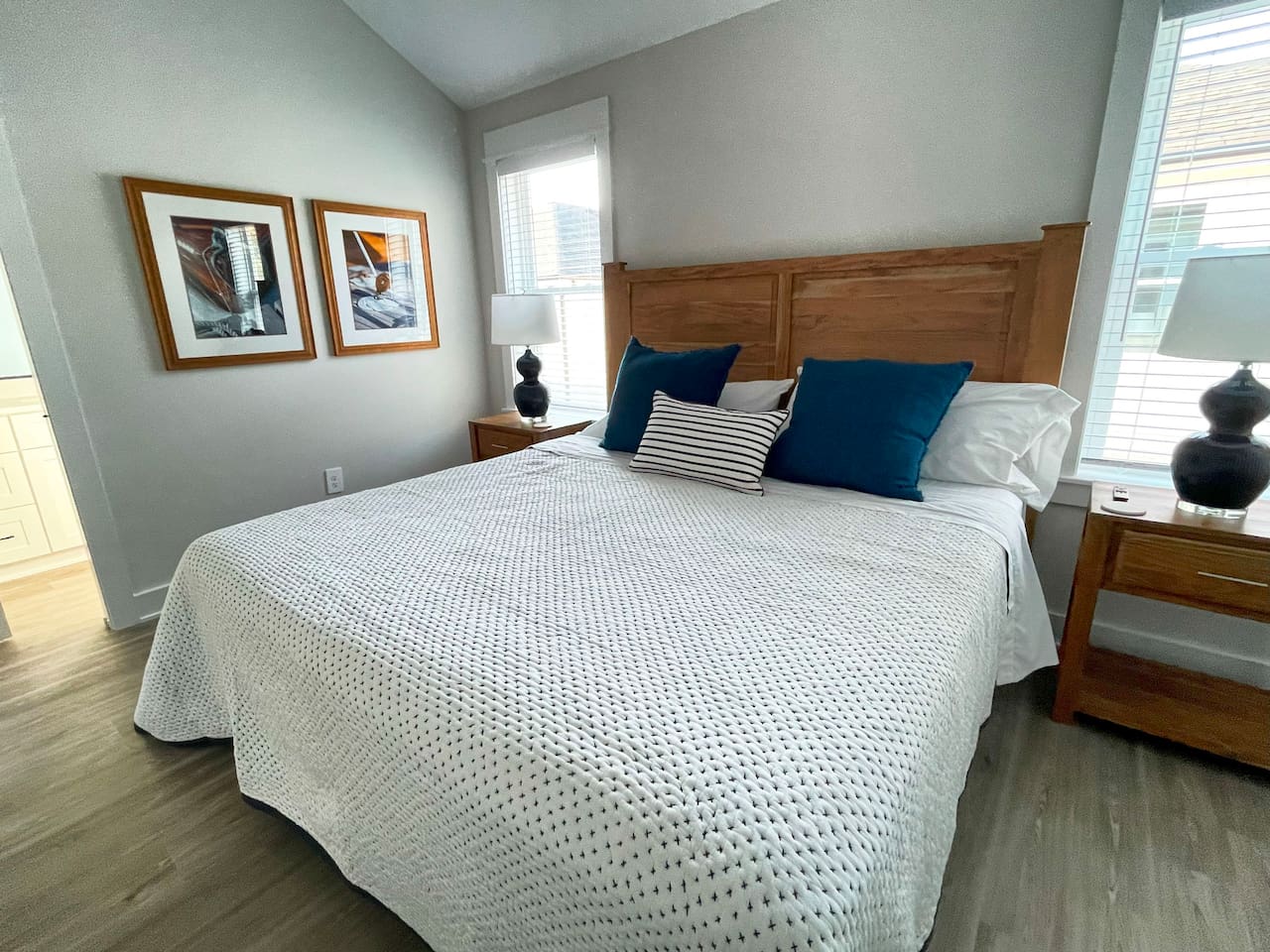 Bedroom 2 with King Bed.