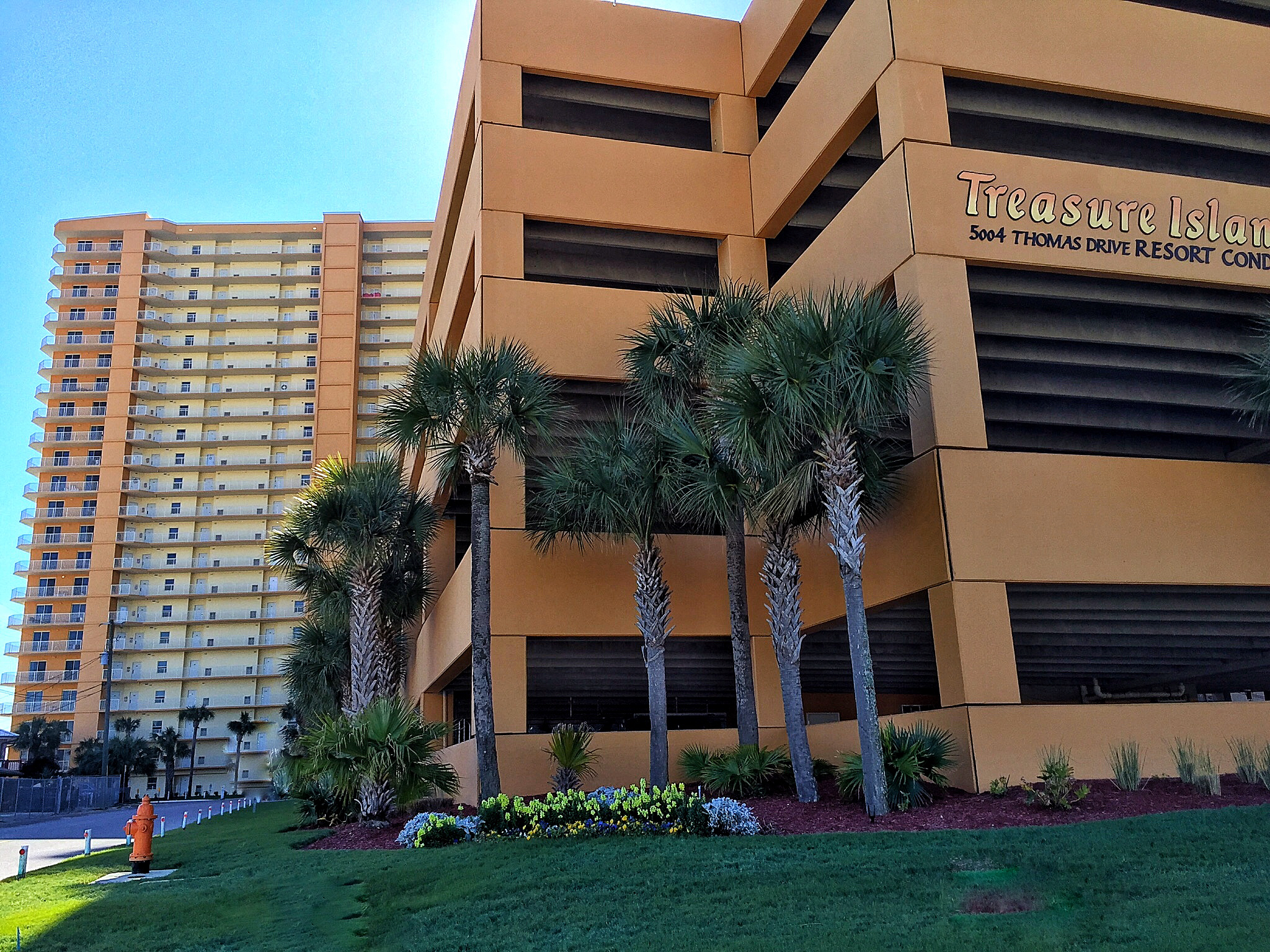 Treasure Island parking garage