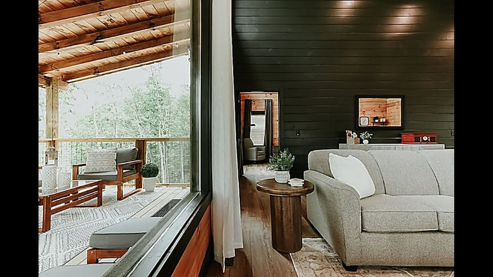 A soft, serene nook perfect for sipping coffee or curling up with a good book