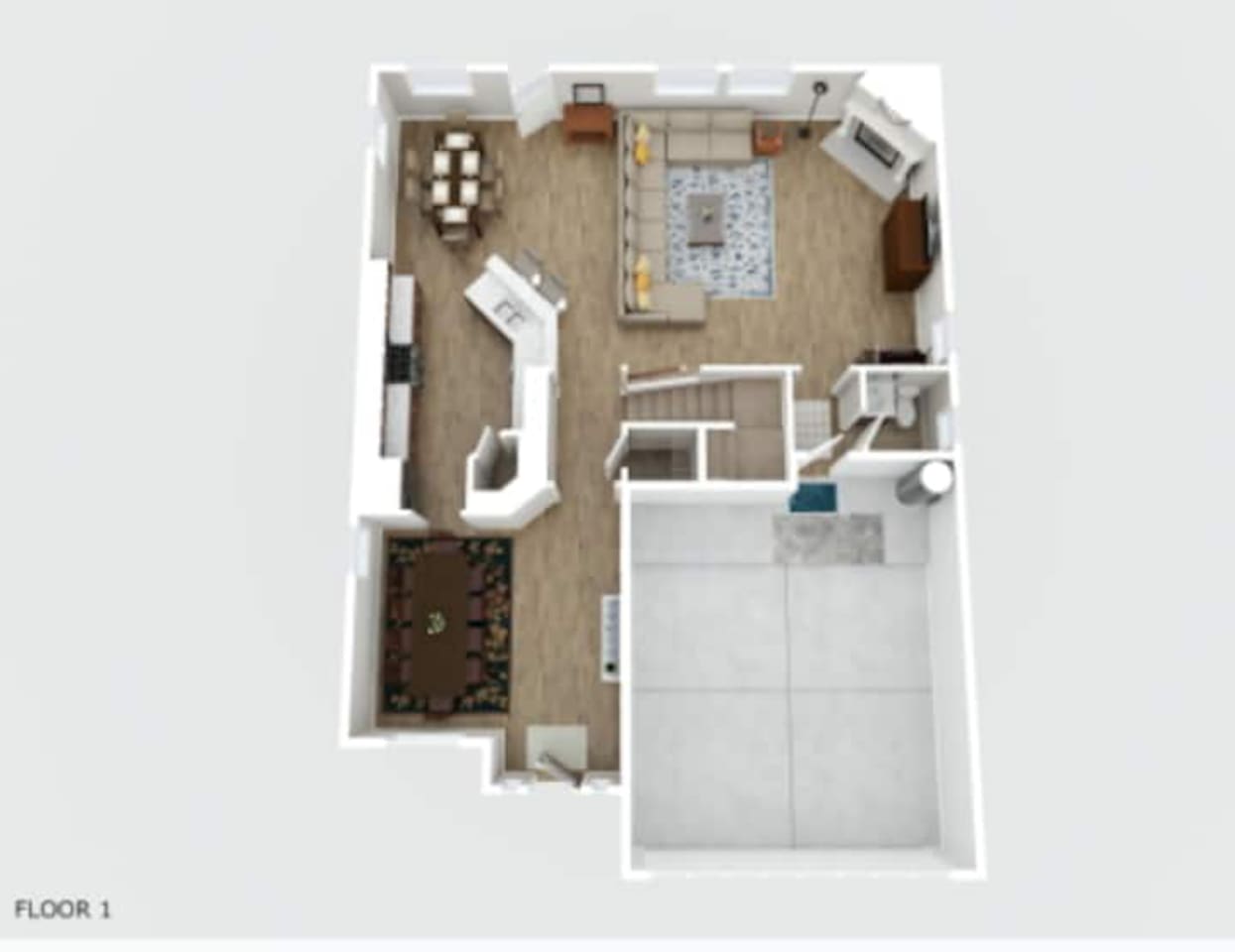 3D digital view of the property