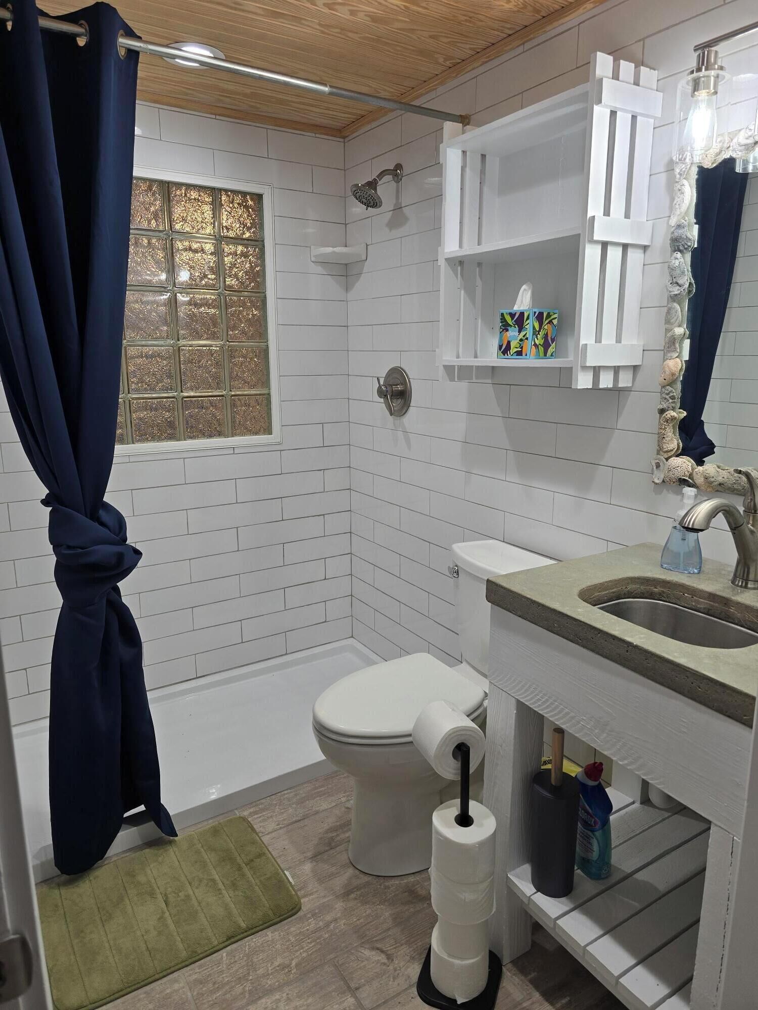 Bathroom 1 with walk in shower