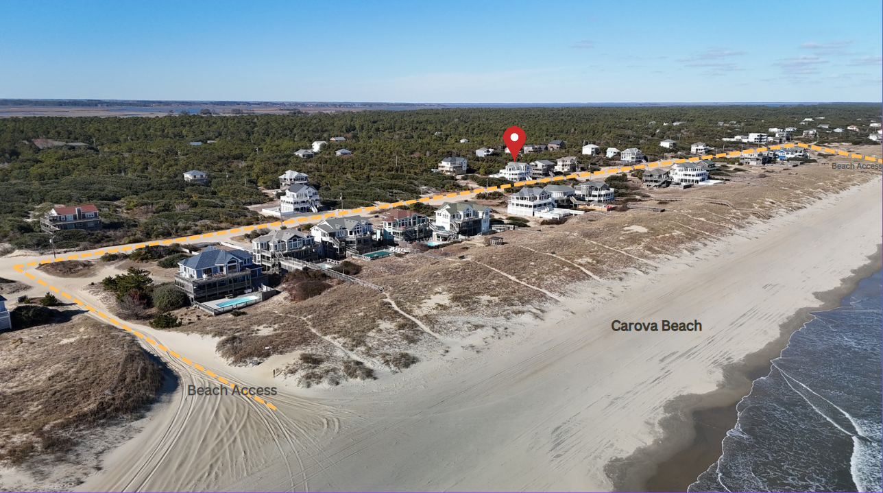 2 Min walk to the beach!