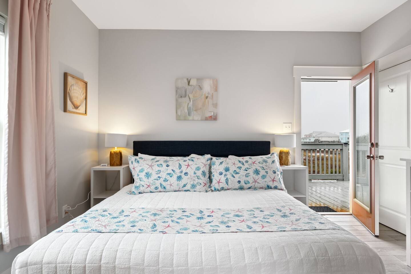 Left Master Suite with King Bed and Private Bathroom