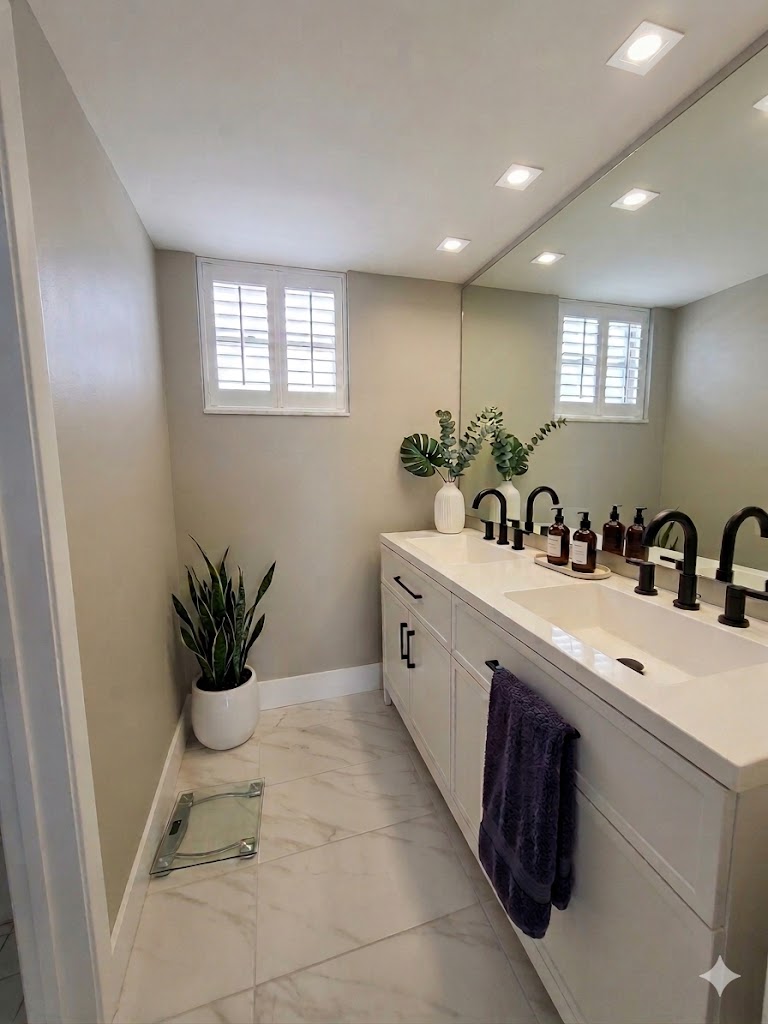 Master Bath Sink Area