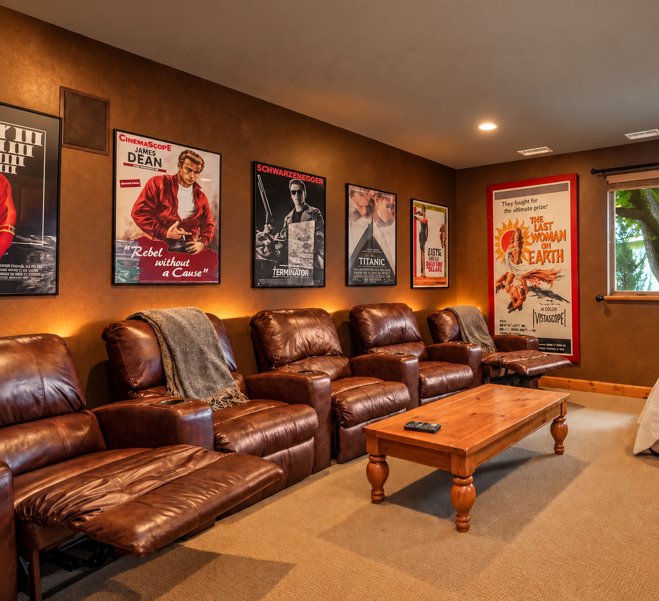 The ultimate family hangout: movies, popcorn, games & laughter