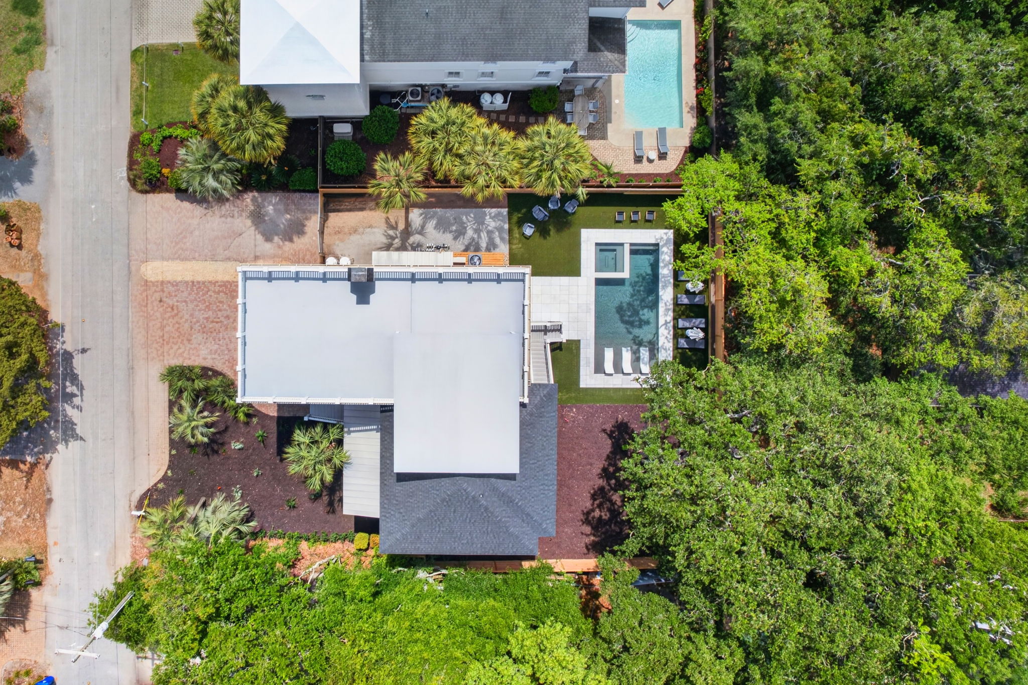 Aerial View | Sun Kissed by the Sea | 3007 Cameron Blvd | Isle of Palms, SC | IOP Escapes