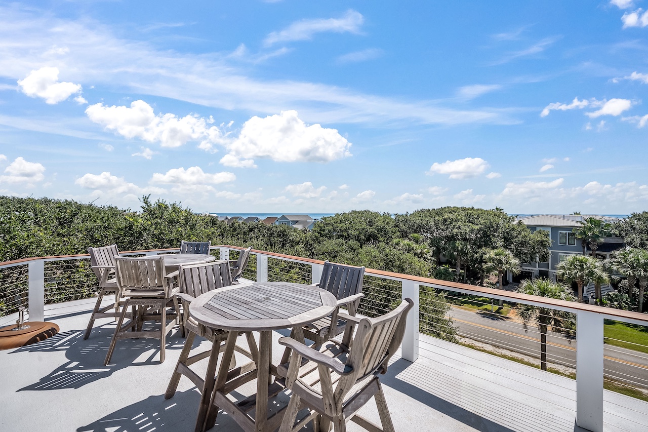 views from top deck Shore Thing | 4001 Palm Blvd | Isle of Palms, SC | IOP Escapes