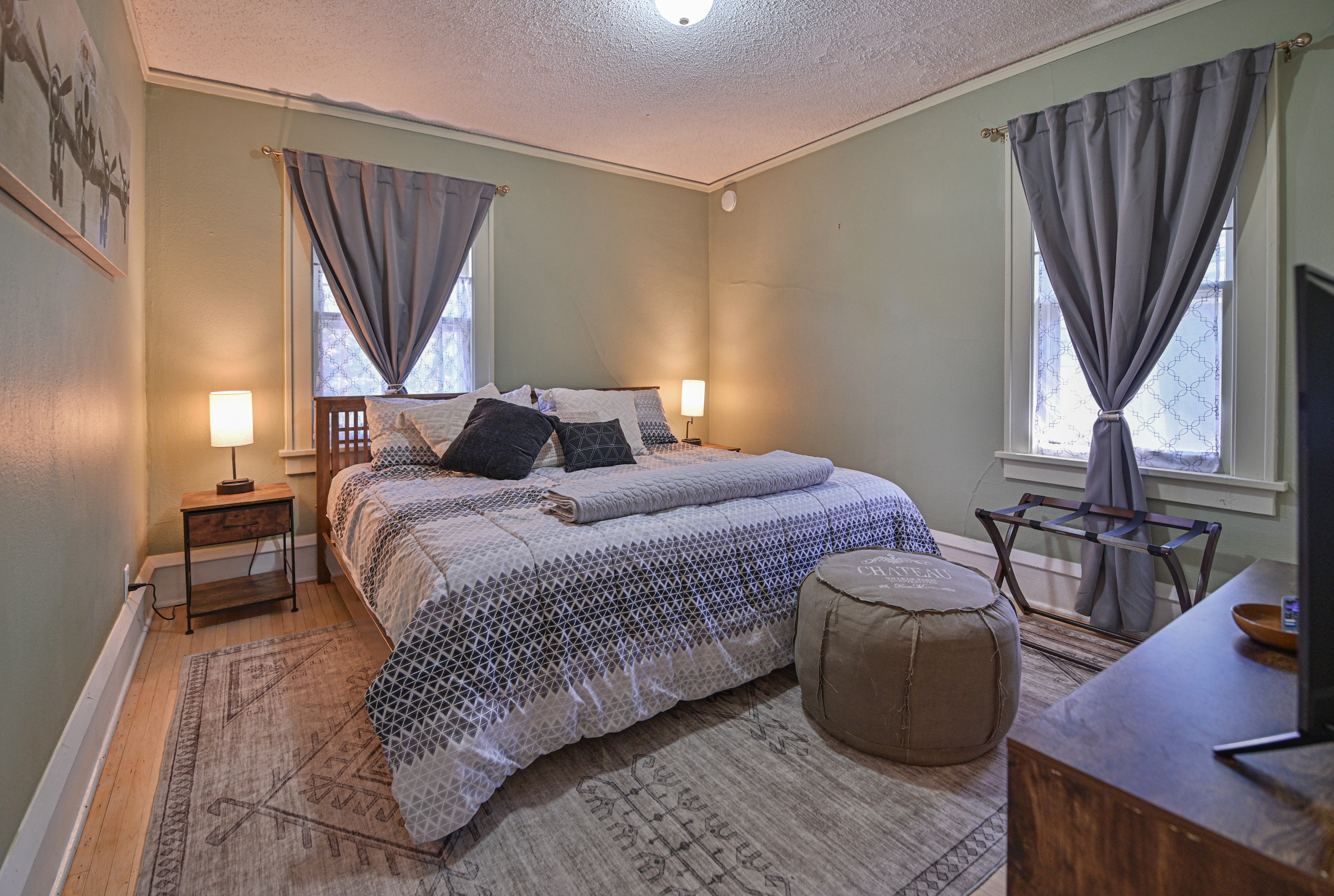 Primary Bedroom w/ King
