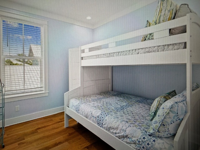 Queen Bedroom Upstairs #2 (will be a queen over queen bunk)