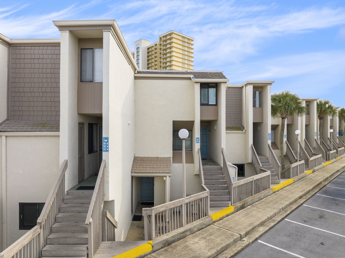 Exterior of unit
