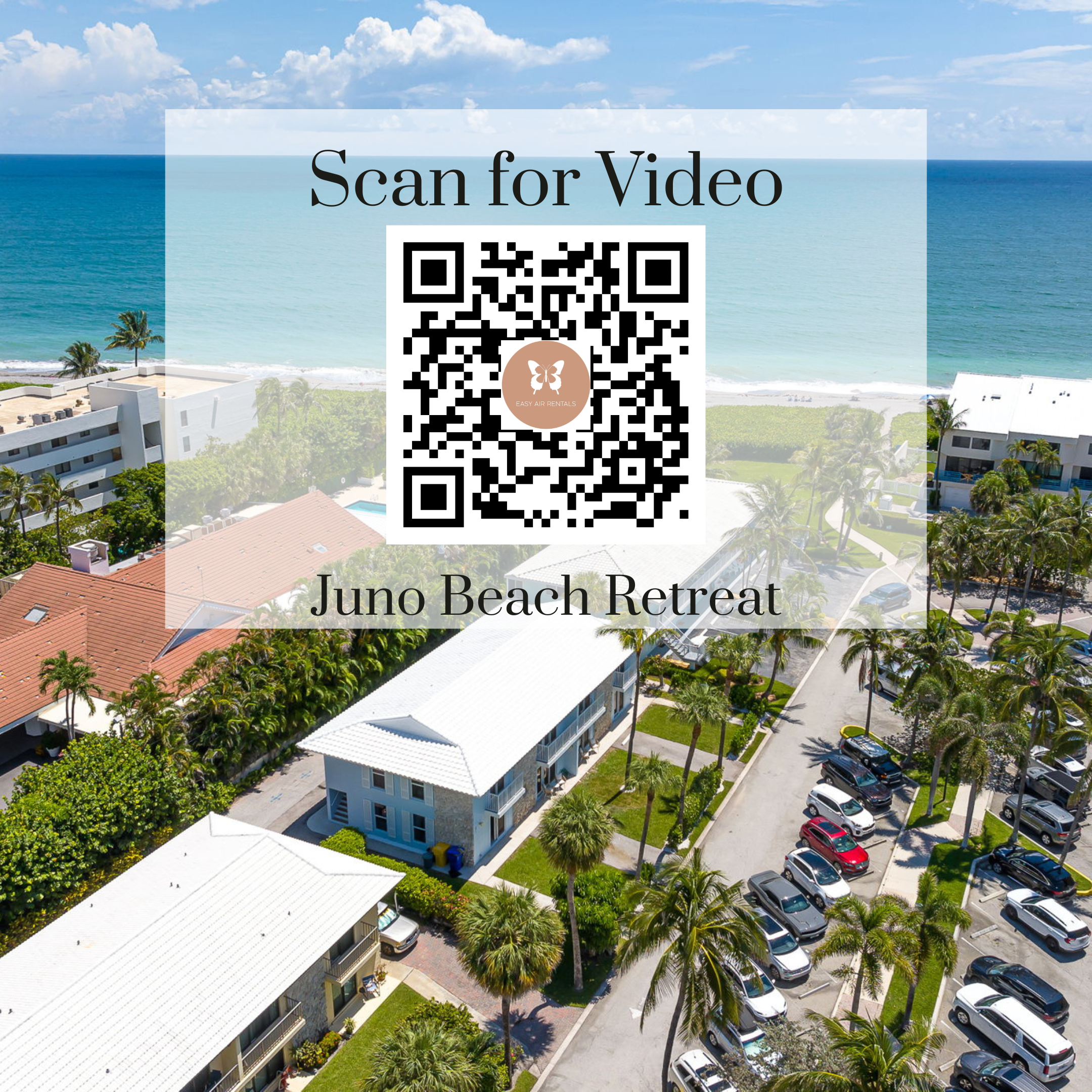 Scan the QR Code to tour the Juno Beach condos