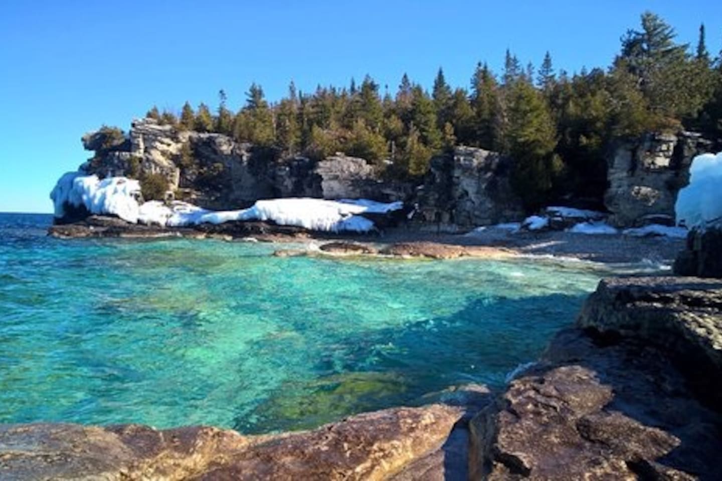 VISIT - The Grotto on the Northern Bruce Peninsula.