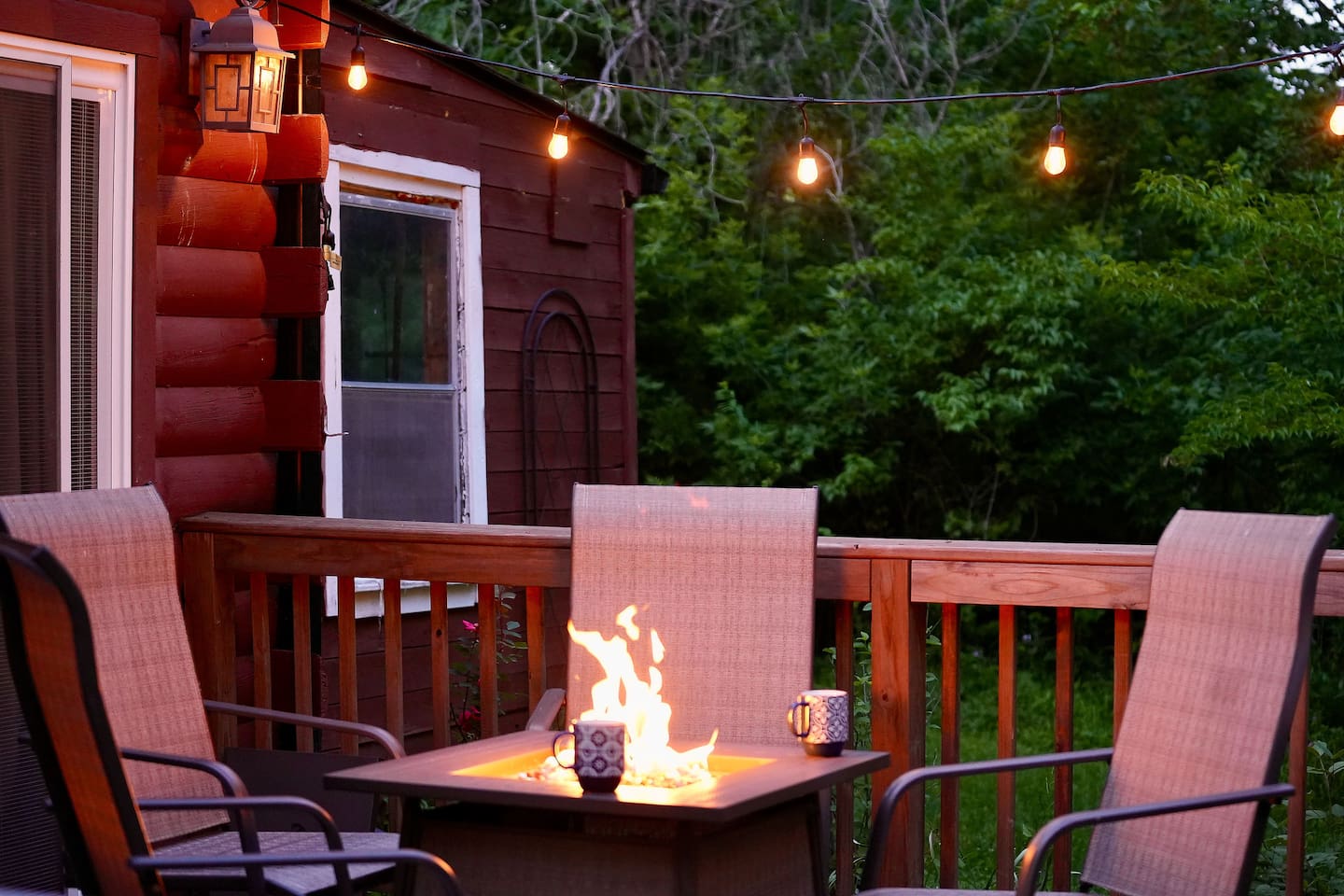 This a great place to drink your warm beverage of choice. 