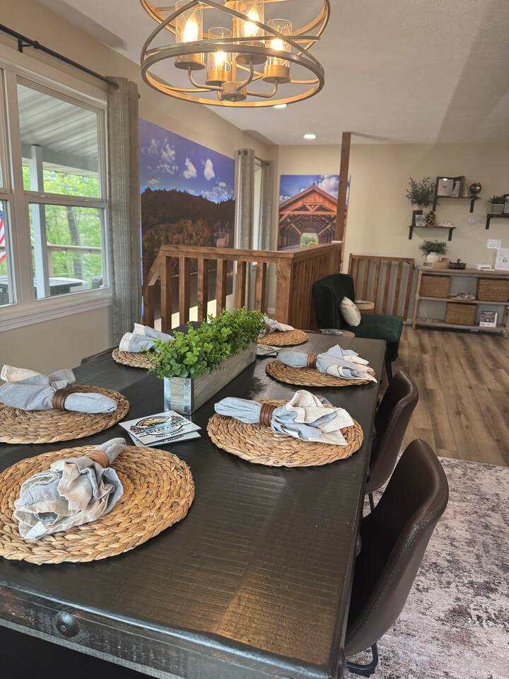 Upper level Dining Table