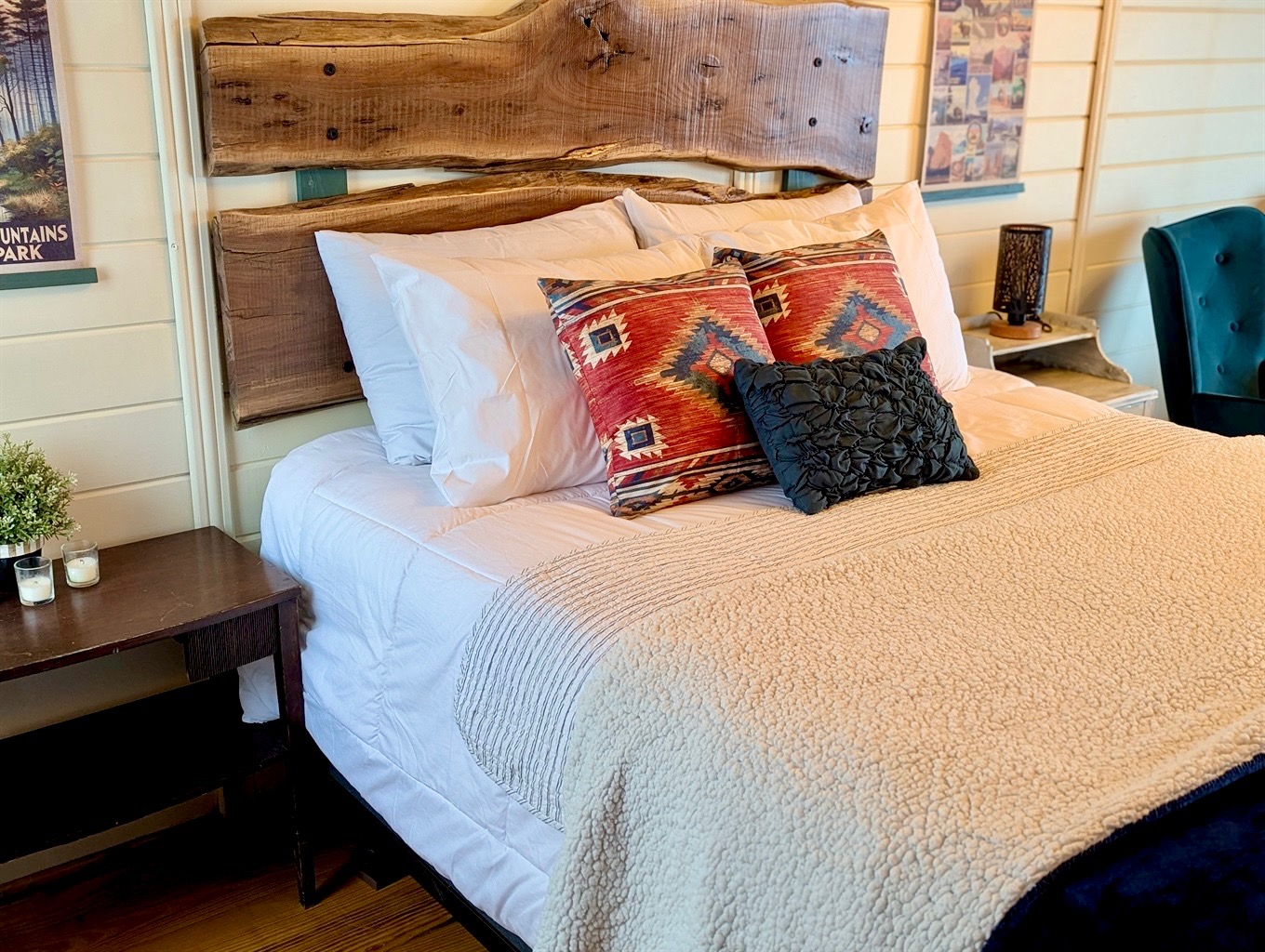 Comfortable Queen Bed