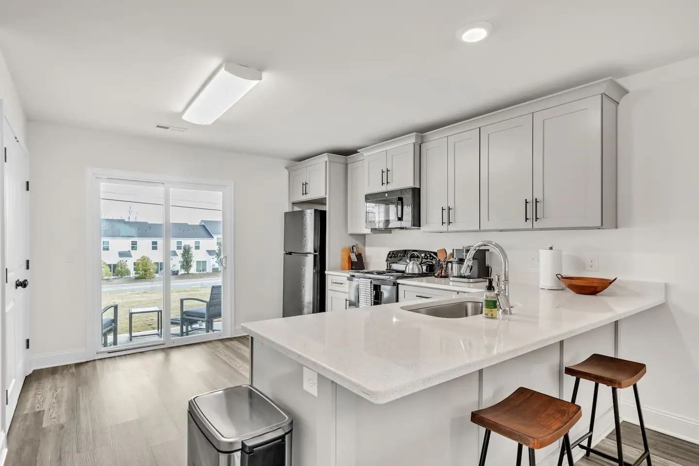 Left side of duplex - Kitchen