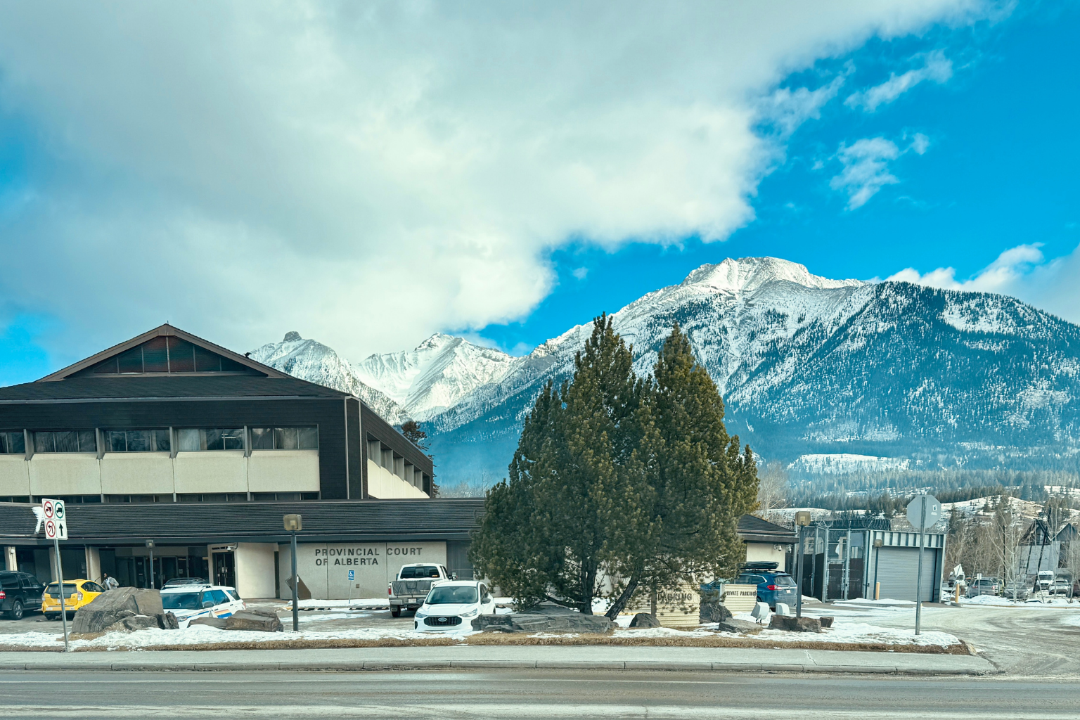 View from across the street to help you locate the property.