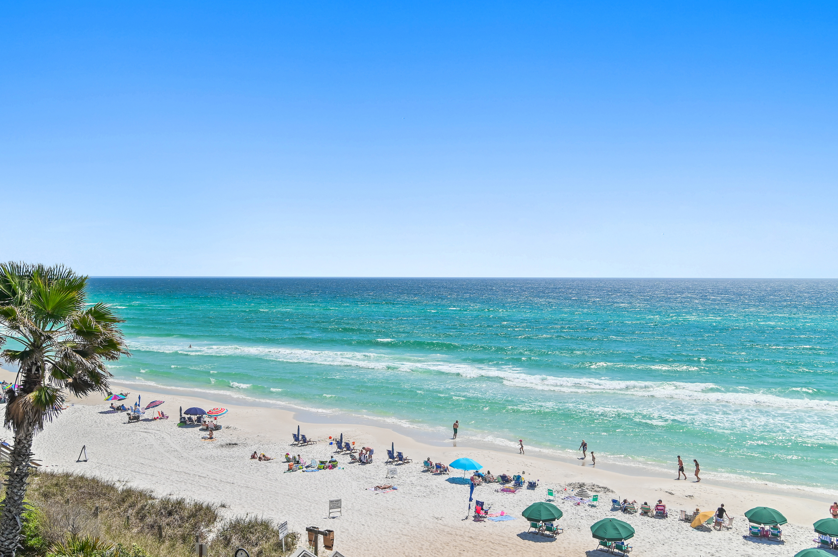 Panoramic Gulf views from an exclusive corner unit—your front-row seat to paradise.