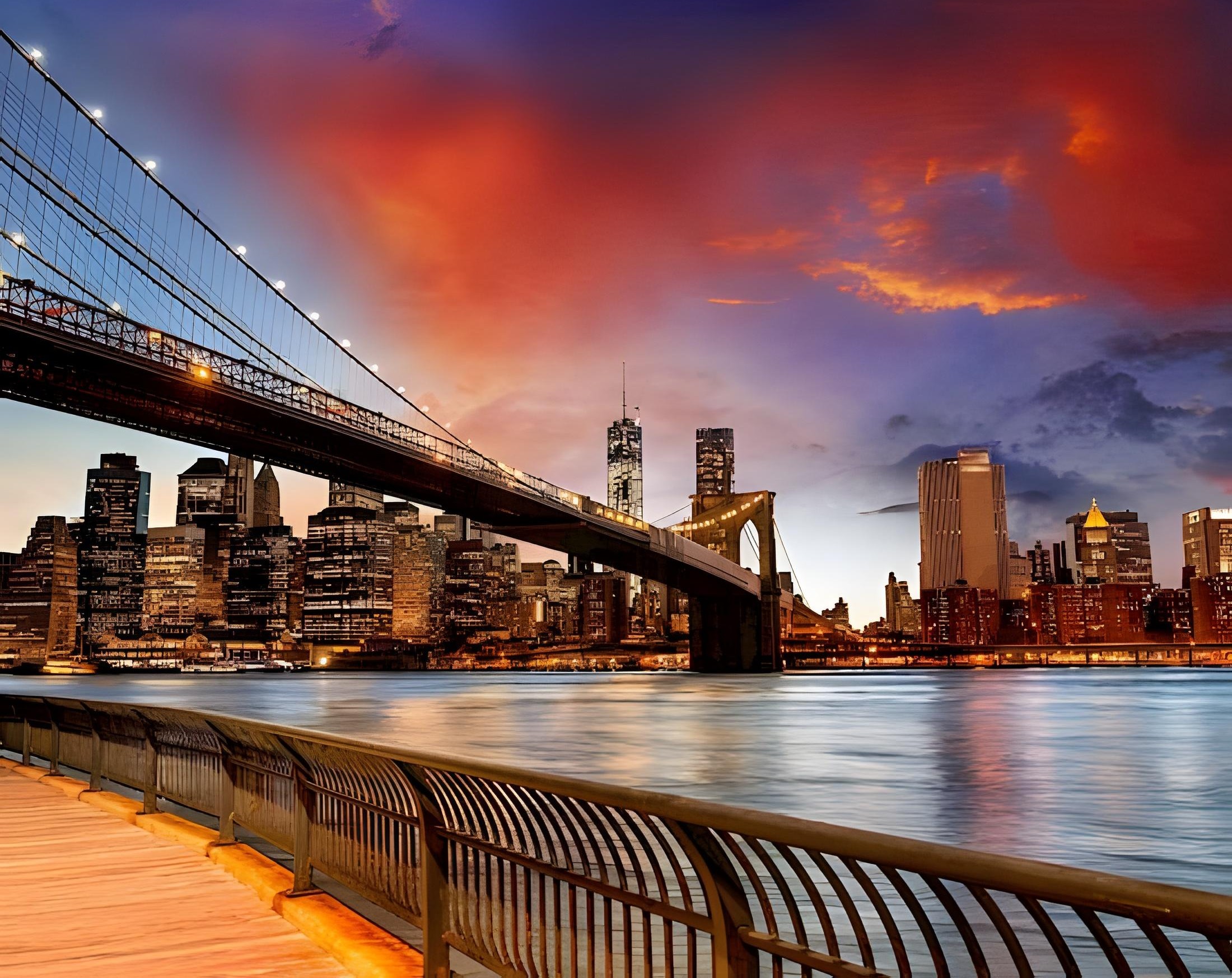 End the day with unforgettable skyline views as the city glows and the evening settles in.