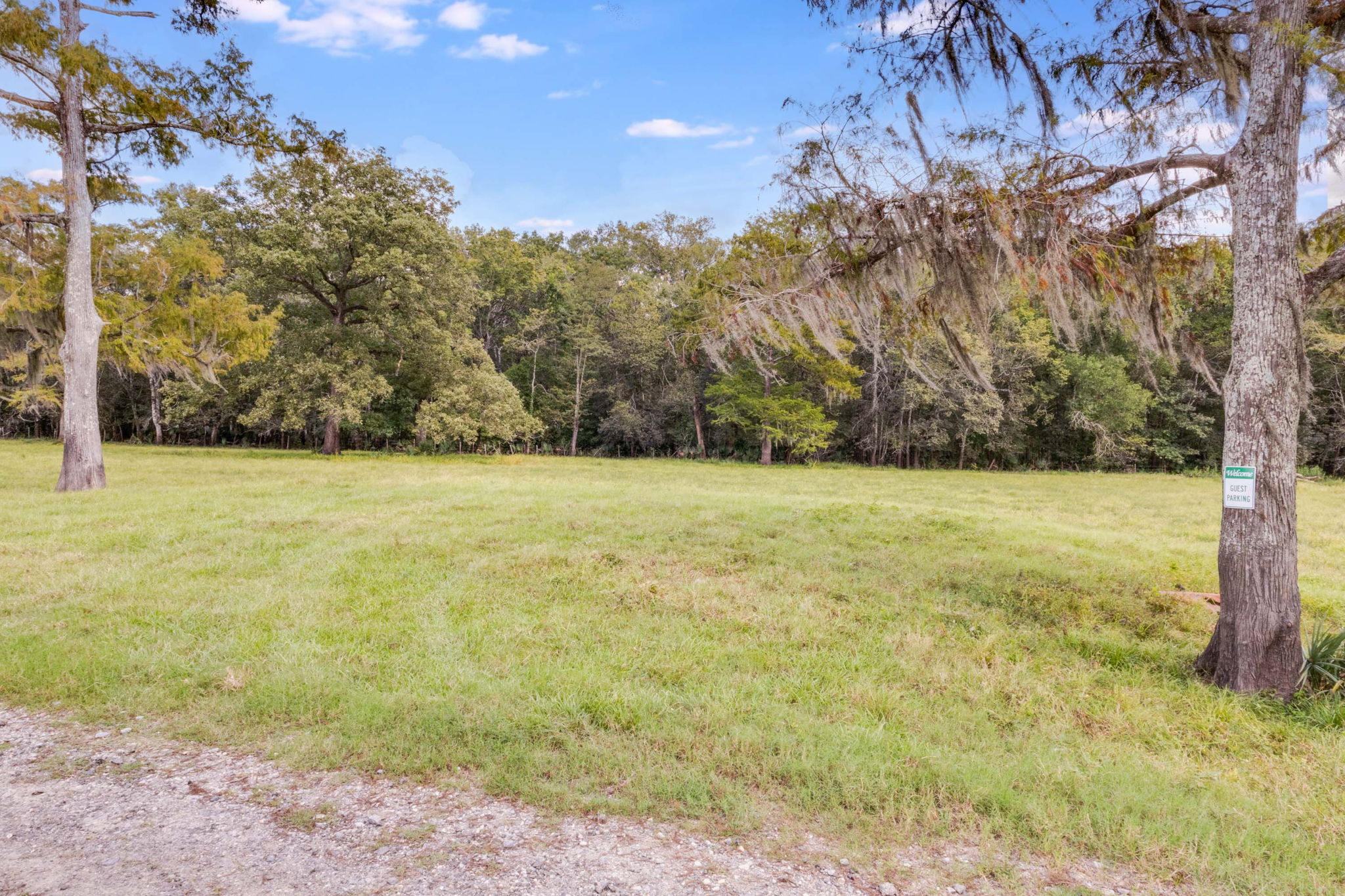Extra Grass Parking Front of Camp