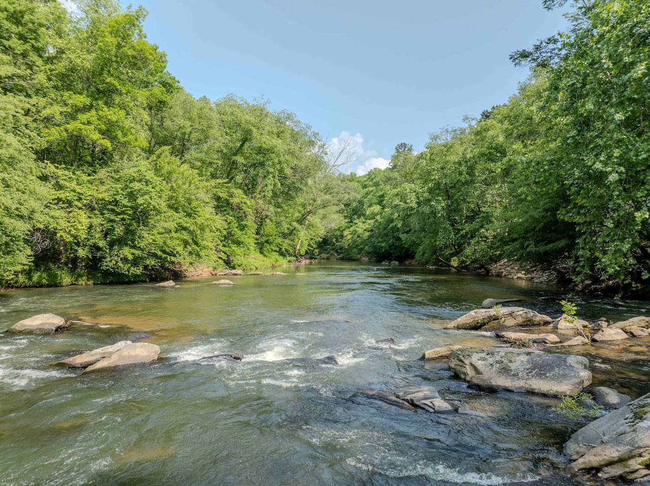 Step outside and be greeted by the soothing sounds of the river flowing, this spot is made for unforgettable memories.