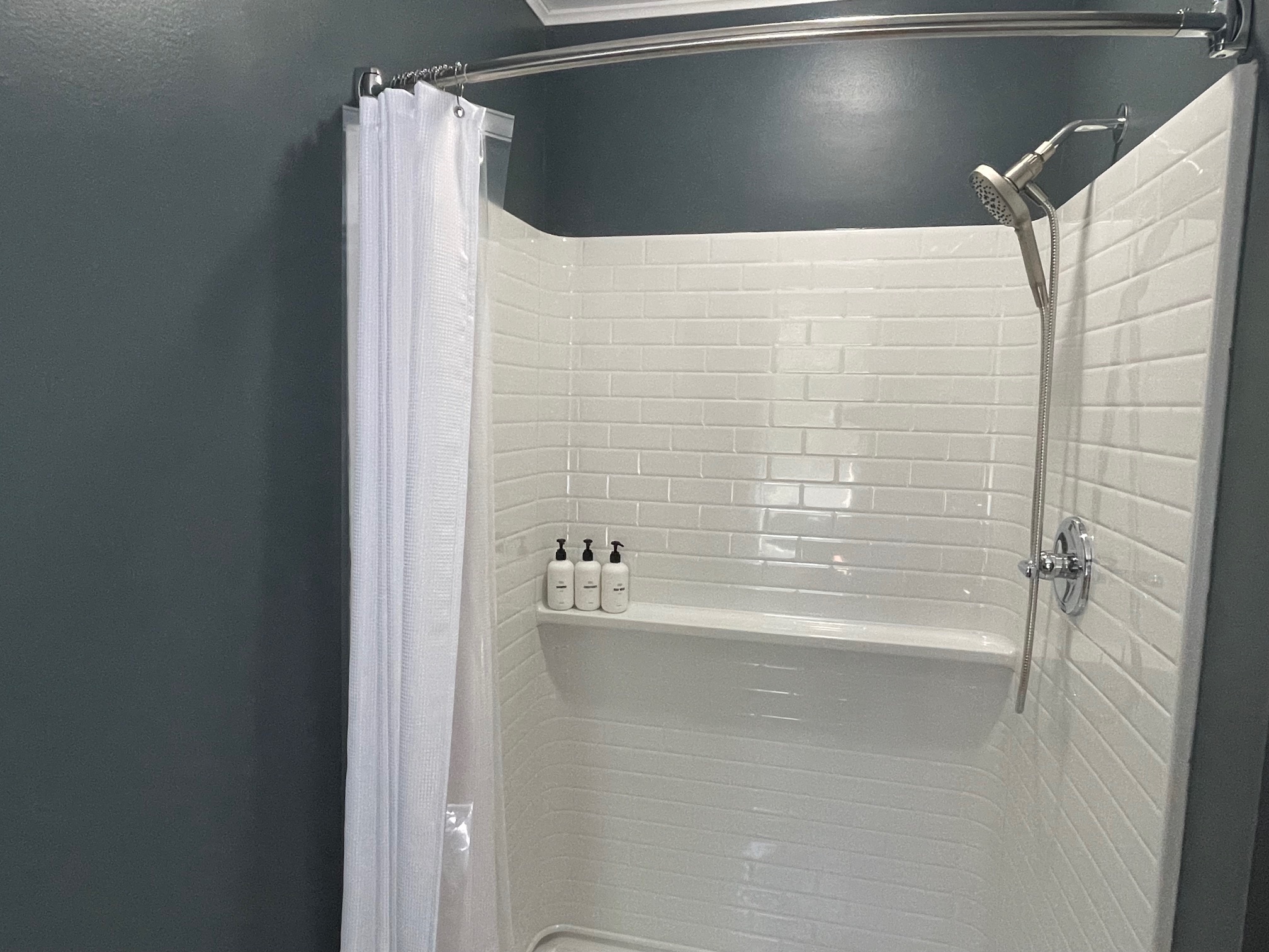 Enjoy the brand new showers