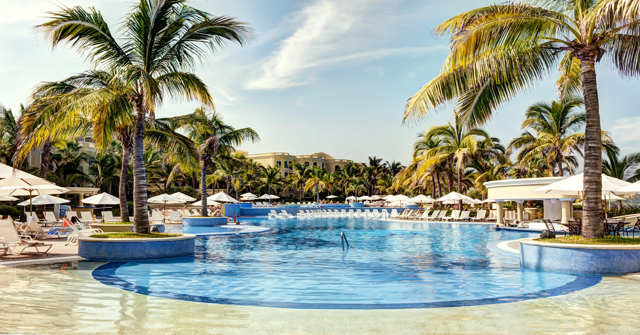 Pool and Beach at Pueblo Bonito Emerald Bay, Vacation Travel Exclusives