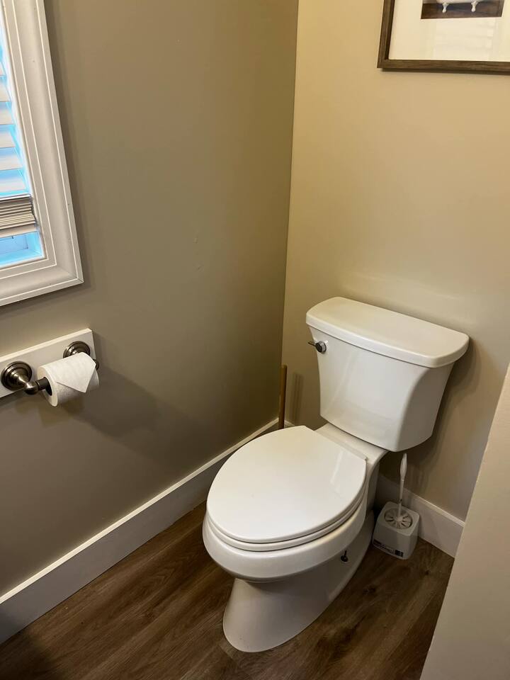 In hallway between bedroom 2 and 3 Bathroom