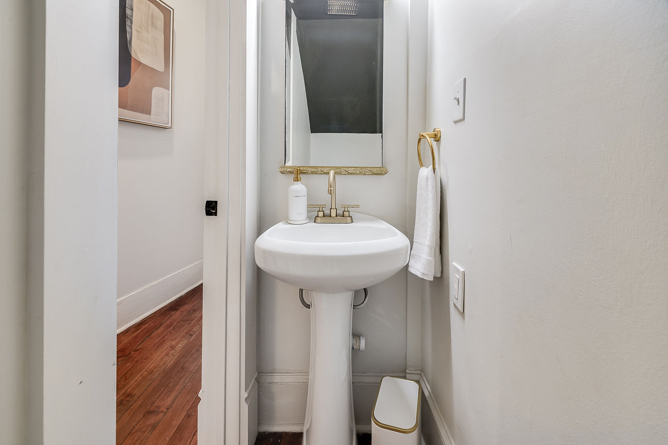 Half Bathroom with Bidet