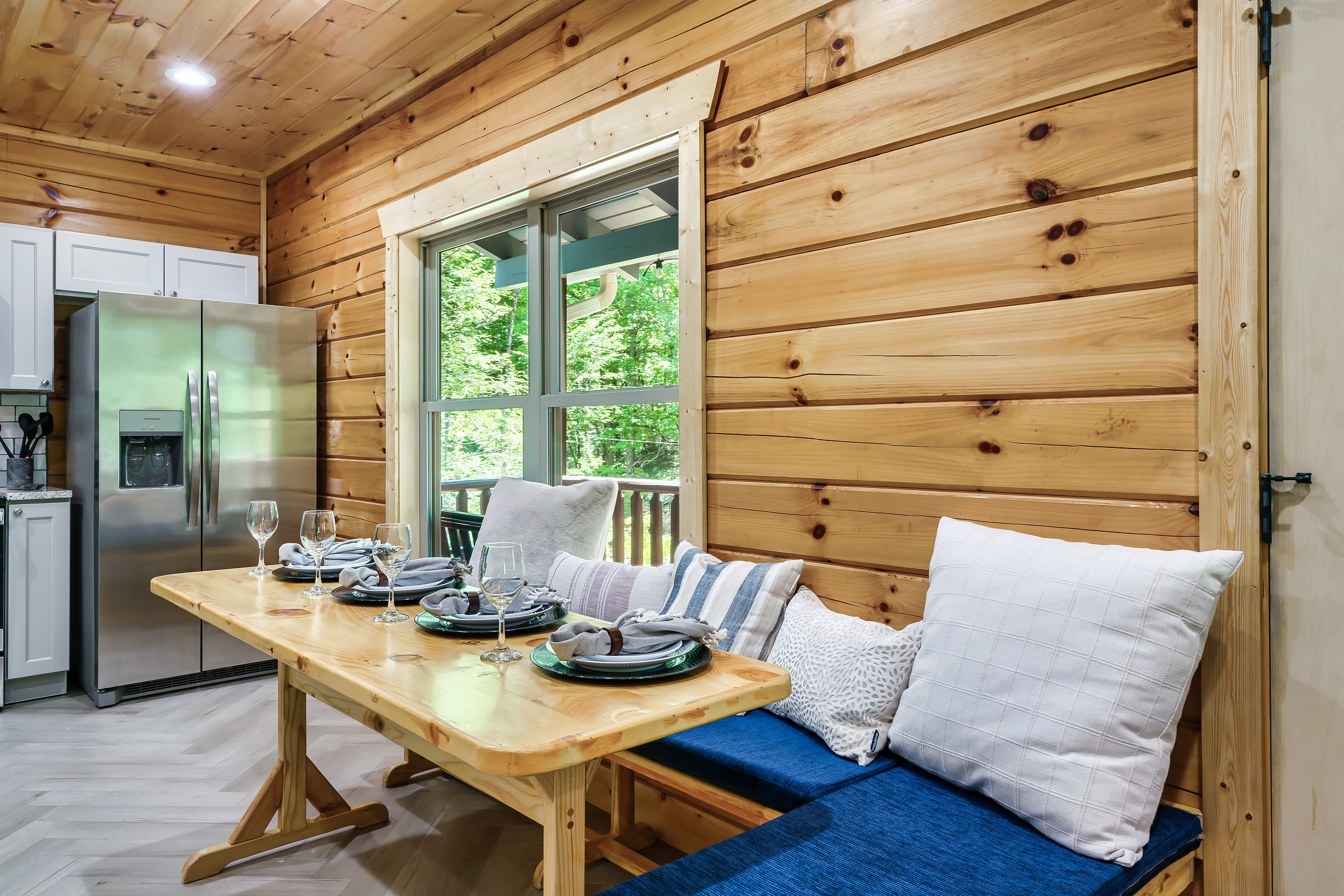Breakfast, lunch, dinner - this is a great spot to dine any time of day. 