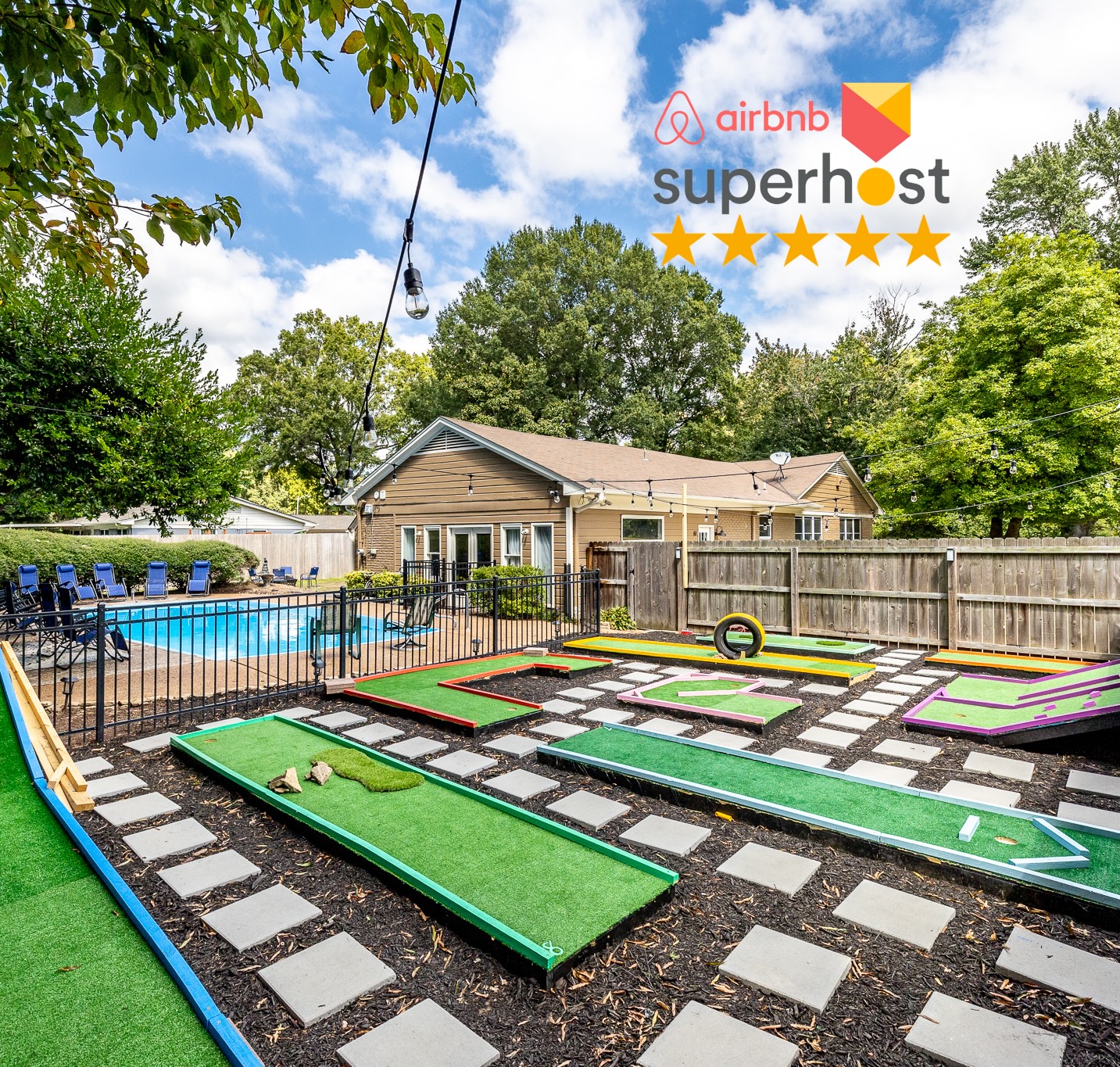 Mini golf and pool