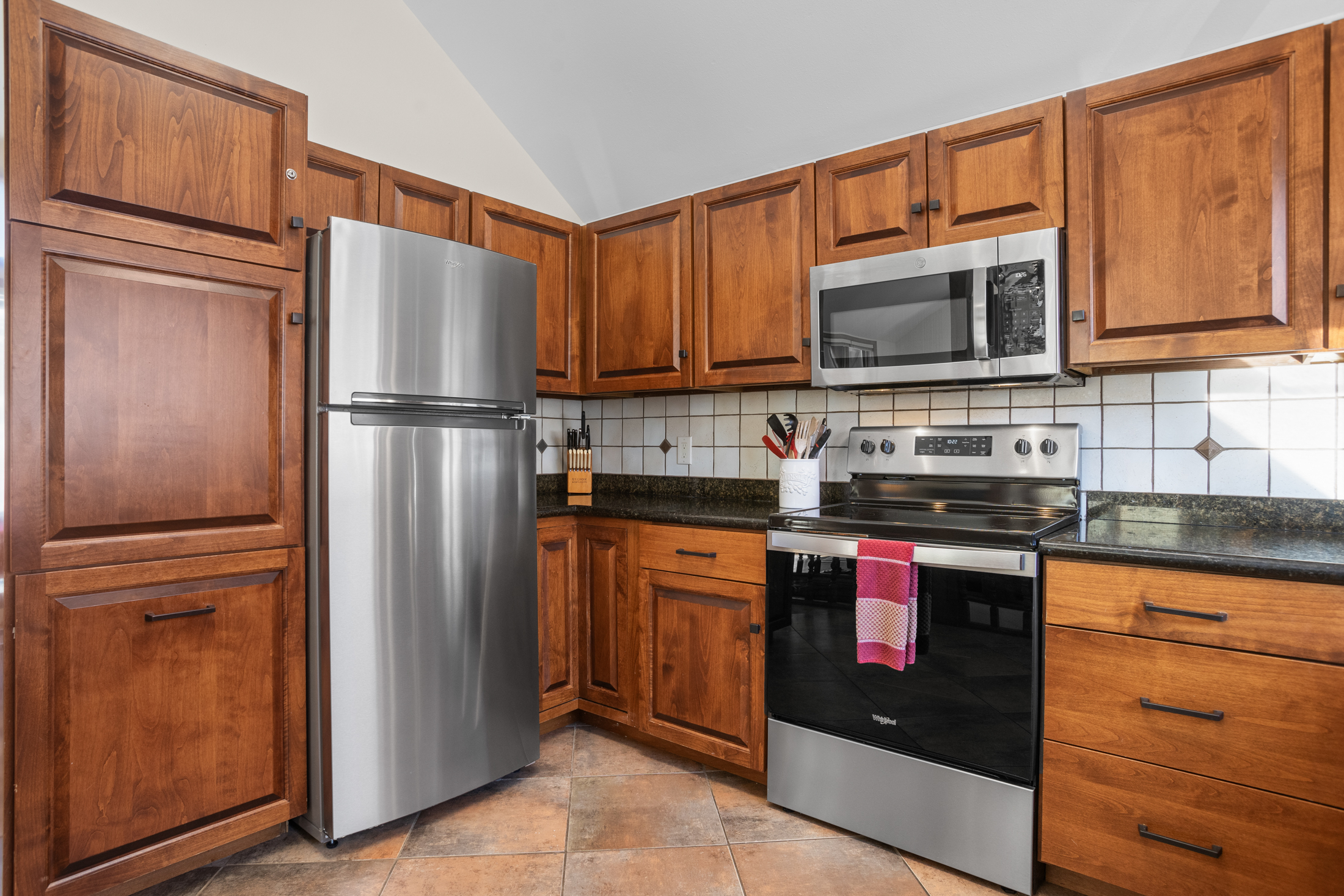 Kitchen w/ Stainless Steel Appliances