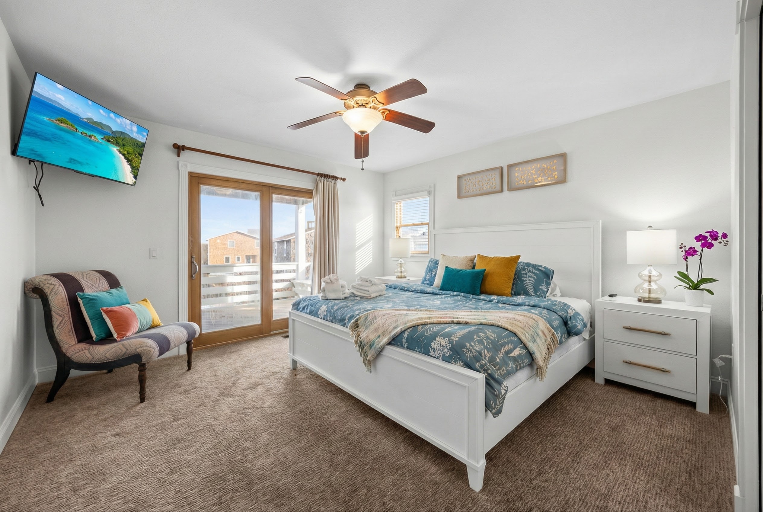 Angler's Retreat — Guest Bedroom