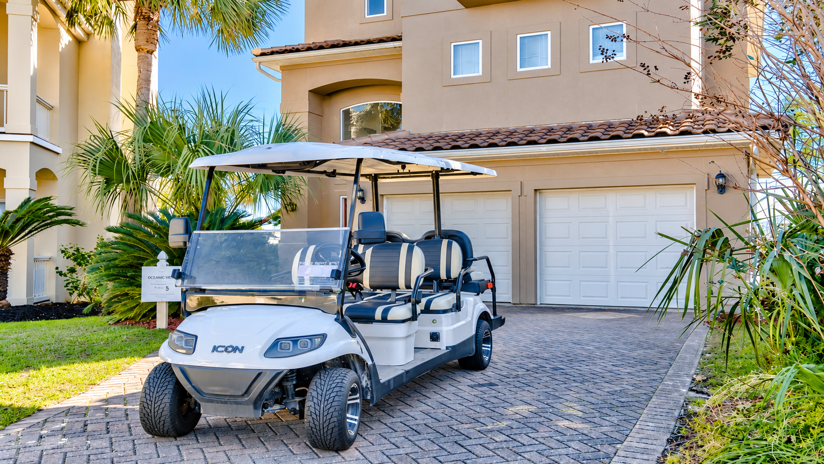 Street legal 6-seater golf cart